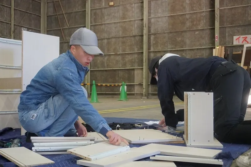 配送業務から家具組み立てまで対応